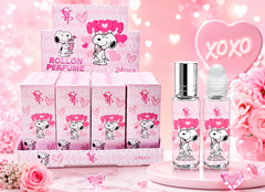 Sweet Pink Roll-On Perfume – Cute Kawaii Travel Size Fragrance Oil | Long Lasting Pocket Perfume