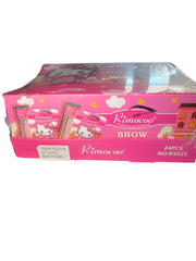 Kawaii Brow Styling Soap Kit – Cute Eyebrow Wax & Brow Brush Set | Brow Lamination Styling Soap 24 pc
