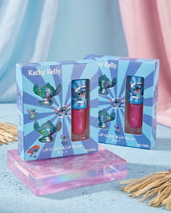 Cute Character Lip Gloss & Lip Balm Set 3-in-1 – Kawaii Glitter Lip Gloss Gift Set – Moisturizing Lip Care Collection