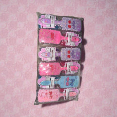 Glitter Detangling Hair Brush – Cute Kawaii one dozen