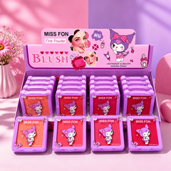 MISS FON Cute Blush Compact – 24 Piece Display Set